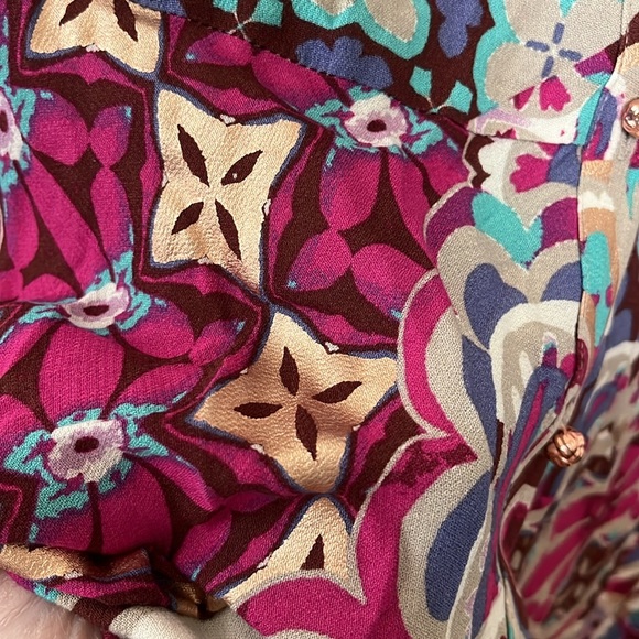 SOFT SURROUNDINGS XSP Beautiful jewel tone,shimmery copper colors throughout.EUC - Picture 9 of 9